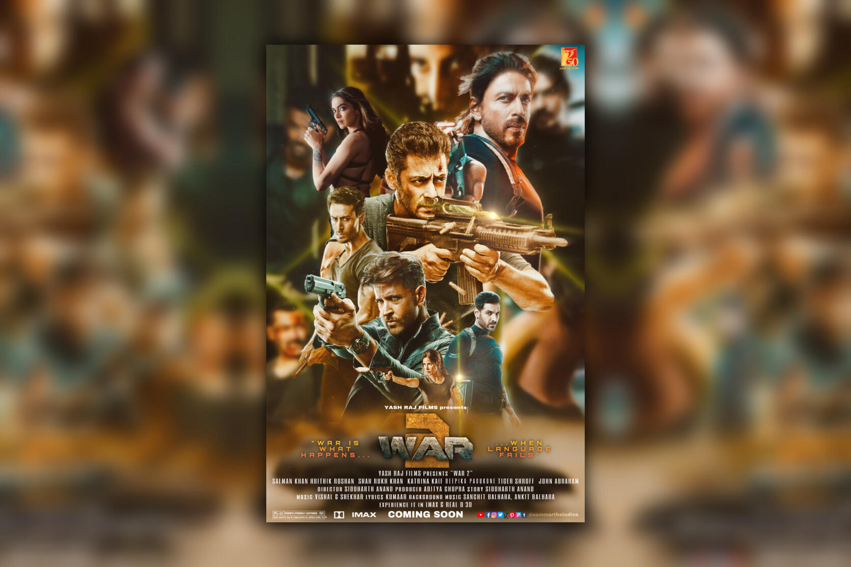 WAR 2 | poster 2